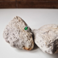 HASU Gioielli Laboratorio Orafo Salerno - Anello GREEN - Argento 925 e zirconi - 1