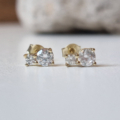 HASU Gioielli Laboratorio Orafo Salerno - Orecchini Punto Luce Argento 925 e zirconi - 3