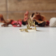 HASU Gioielli Laboratorio Orafo Salerno - Set GOLD LEAVES - Anello argento 925 placcato oro - 3