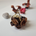 HASU Gioielli Laboratorio Orafo Salerno - Set GOLD LEAVES - Anello argento 925 placcato oro - 7